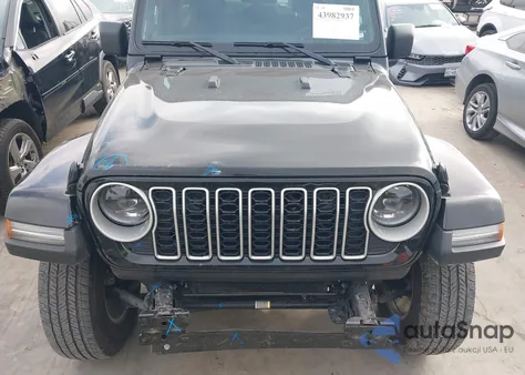 2025 Jeep Wrangler 4-Door Sahara 4X4 z USA, uszkodzony, nr VIN 1C4PJXEN0SW527318